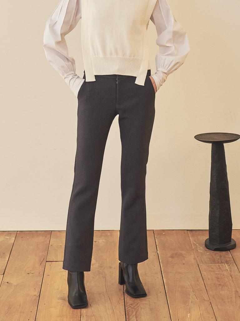 ACUD Slim Bootcut Pants_Grey