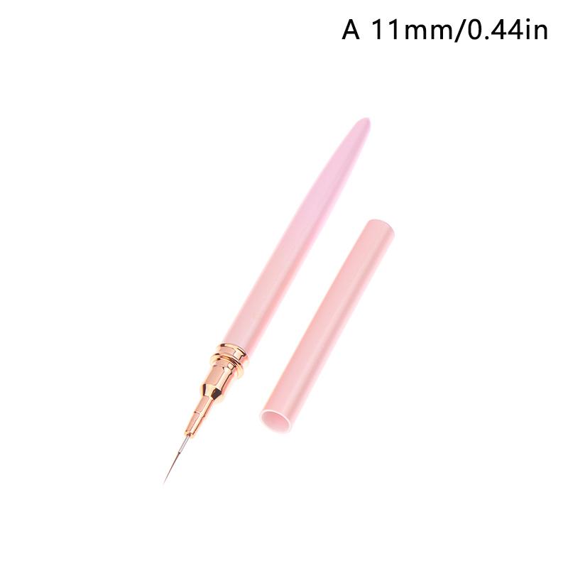 1/5 buc Pensule Profesionale pentru Nail Art, Linii, Detalii, Desen, Pictură, Instrumente Tip Stilou pentru Manichiură