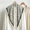 Spring and summer printed skirt women's triangle towel skirt curtain decorative belt towel stacked short skirt fart curtain new fashion