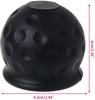 Universal 50mm Tow Bar Ball Cover Cap Tow Hitch Caravan Trailer