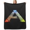 ARK Survival Evolved Logo Throw Blanket Warm Throw Blanket Gift for Anniversary