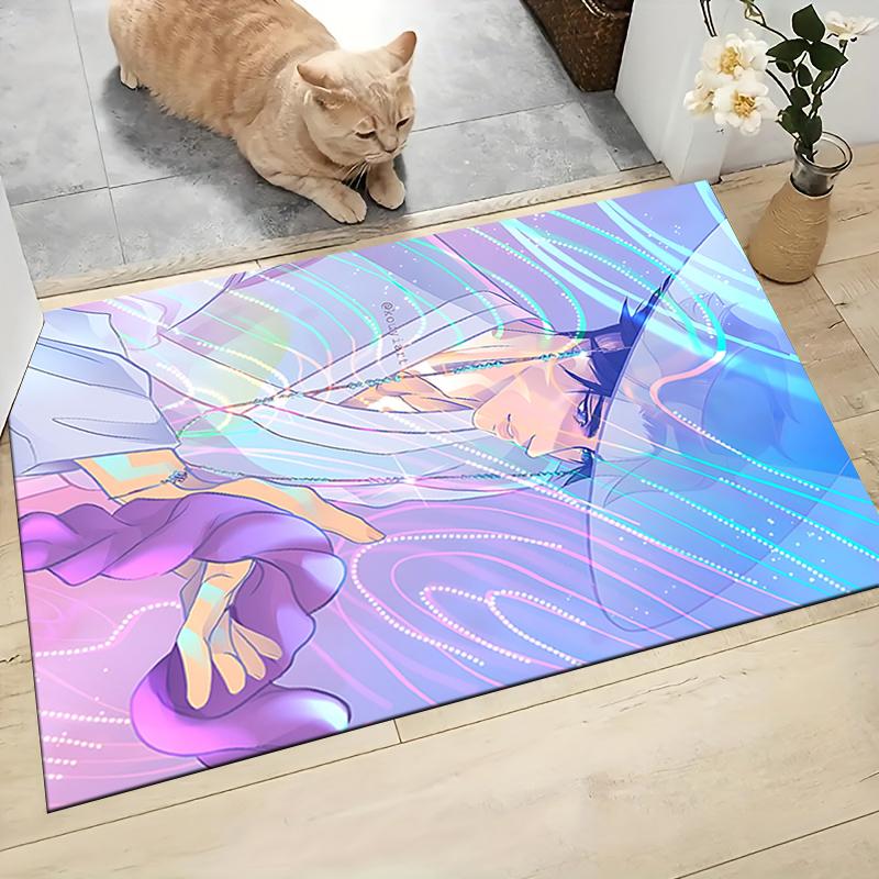 1Pc Fantasy Anime Character Carpet Rug Customizable Soft Washable Antislip Home Living Room Sofa Mats Personalized Rug 0917201