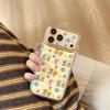 Cartoon Cat & Mouse iPhone 15/14, 17/16 Pro Max Anti-Fall Phone Case.