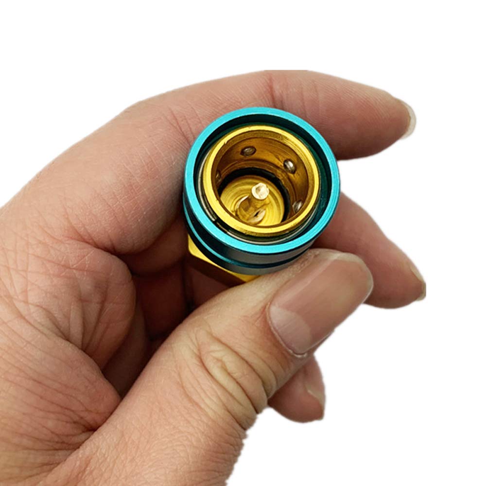 R1234YF Gas Charge Conversion Adapter Quick Coupler for High Pressure Low Pressure Valve Type Joint Filler