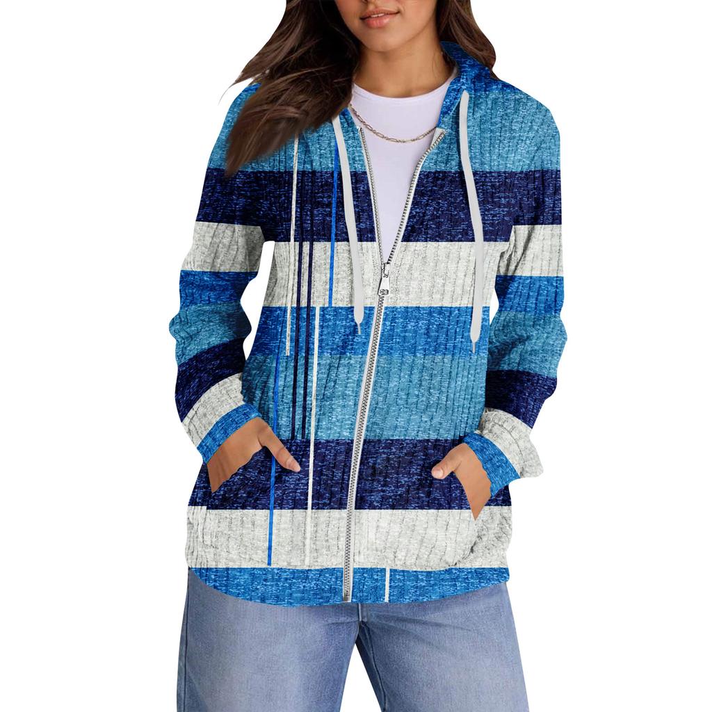 Mikiny pro ženy Trendy topy Ležérní Podzimní Móda Mikina s dlouhým rukávem S kapsami Svetr Lehký