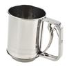 Stainless Steel Flour Sifter with Handle Mesh Cooking Accessory Double Layer