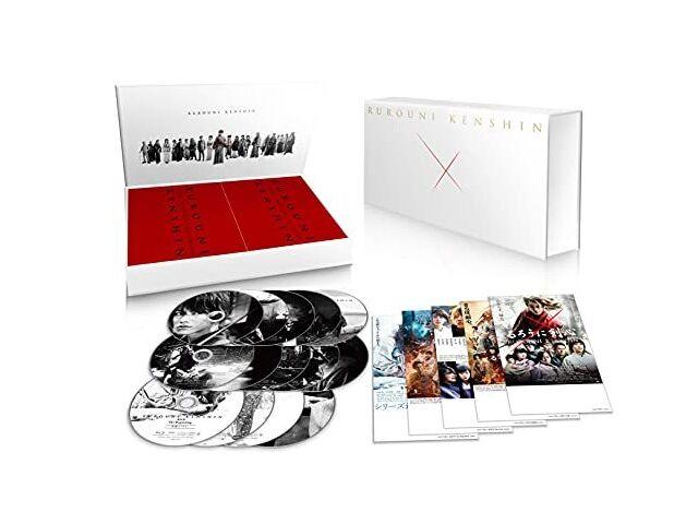 RUROUNI KENSHIN PERFECT Blu-ray Box ASBDP-1258 All 5 works and bonus NEW