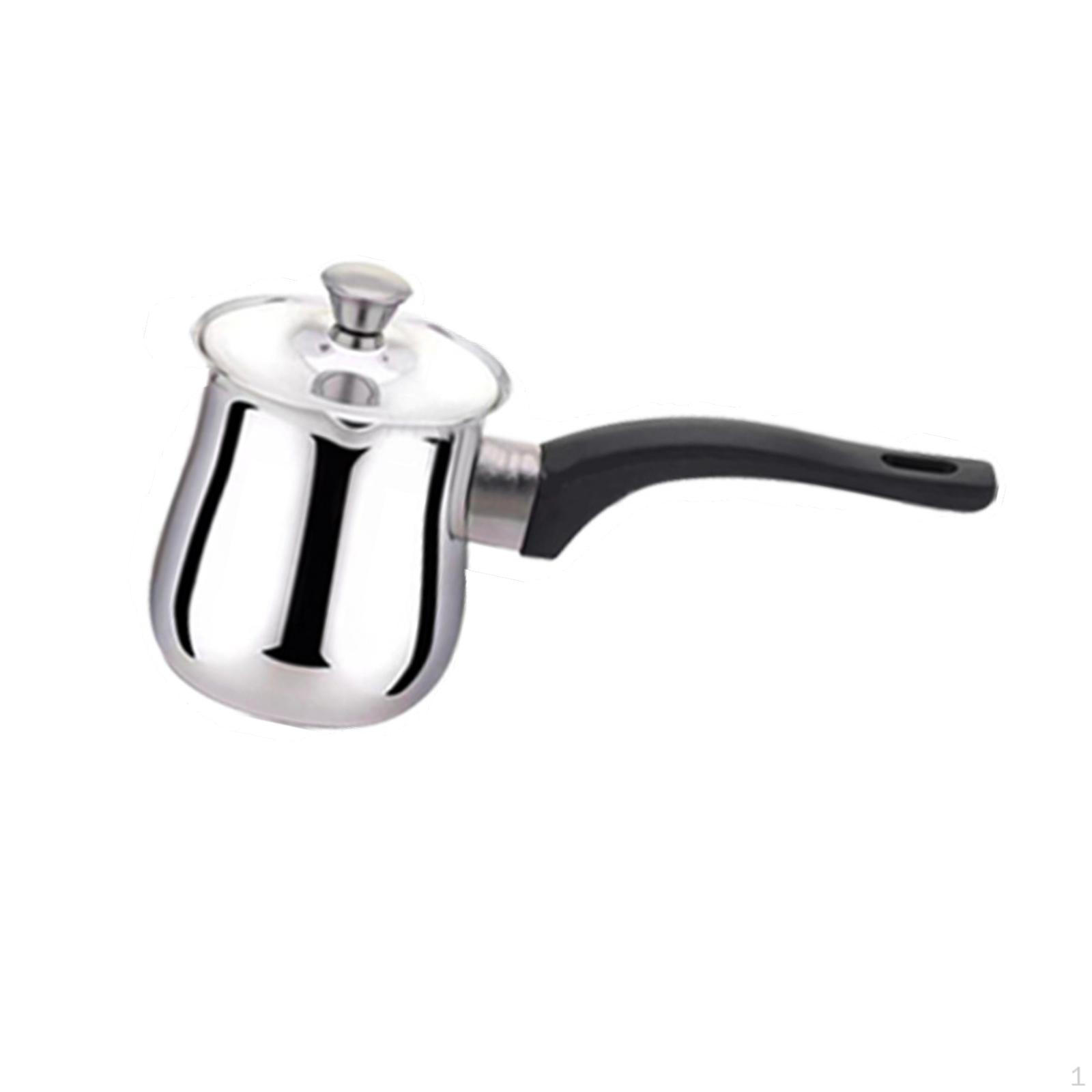

Coffee Pot Butter Warmer for Induction Cooktops Maker Milk Camping Travel Home 180ml
