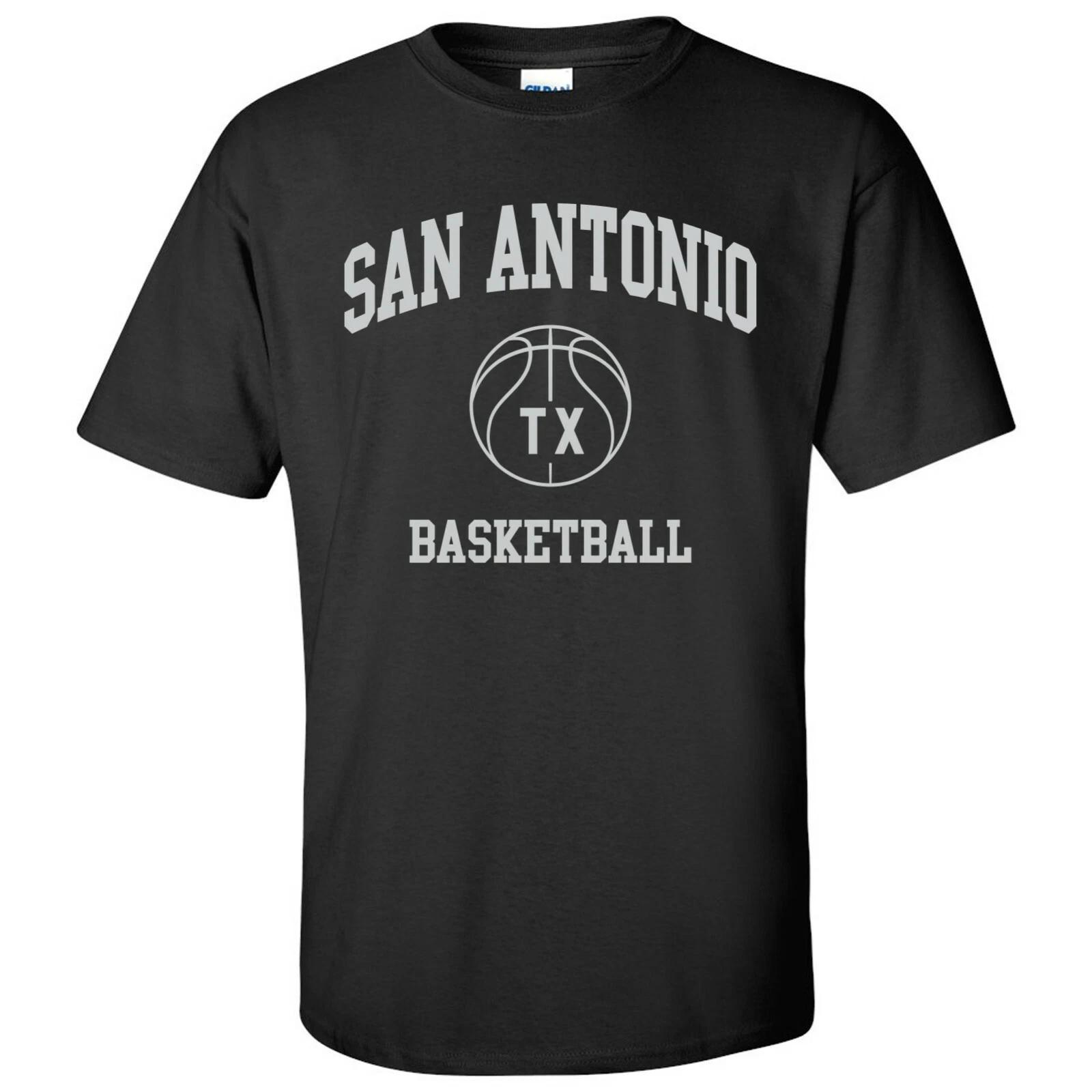 

Базовая хлопковая футболка San Antonio Classic Basketball Arch S