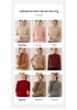 Women's Diamond Pattern Cashmere Knit Sweater: Half-High Collar, Long Sleeves, Loose Fit, Warm, Soft, Comfortable, Skin-Friendly.