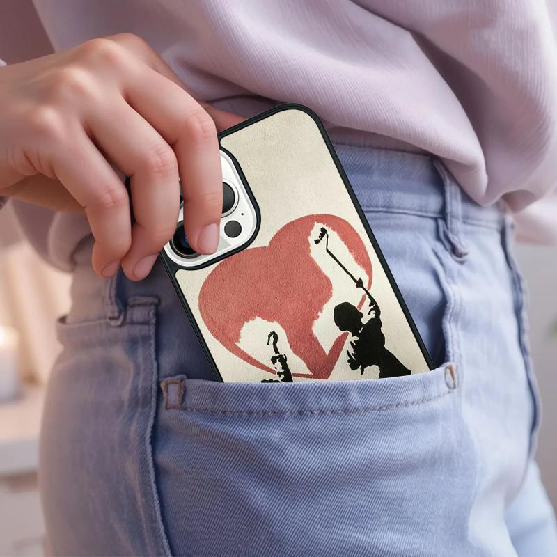Graffiti Phone Case For iPhone 17 Air 15 16e 14 13 Pro Max Coque 12 11 Pro Max PLUS Cover