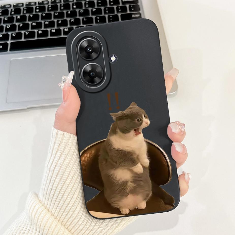 For Realme Note 60 Case RMX3933 Cool Machine Fashion Painted Cover Soft TPU Phone Case For Realme Note 60X Note60 Narzo N61 Bags