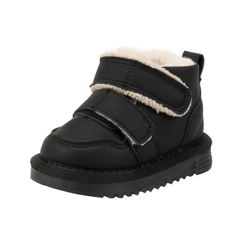 Thickened Lamb Fleece Warm Soft Sole Unisex Toddler Winter Snow Boots
