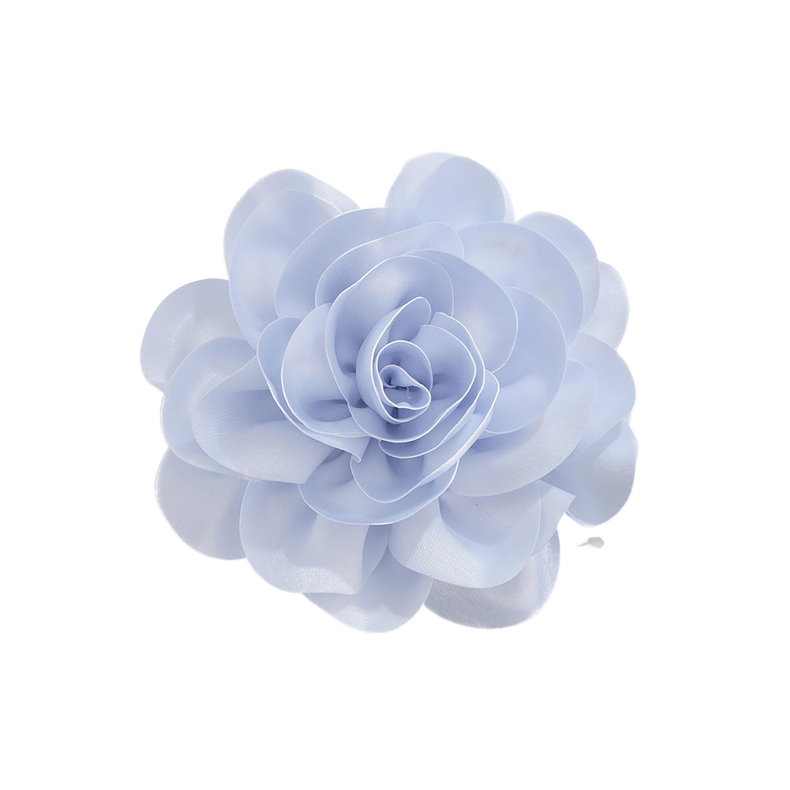

Стильная и практичная тканевая брошь с цветком, привлекательная булавка с большим цветком, нежная тканевая брошь с цветком, аксессуар на булавке