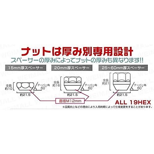 Distantiere Dulux EUver, 114.3-5H-P1.5-20mm, Set de 2