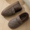 Pantoufles pour hommes Taille Extra Large Automne Hiver Pantoufles d'Intérieur Antidérapantes
