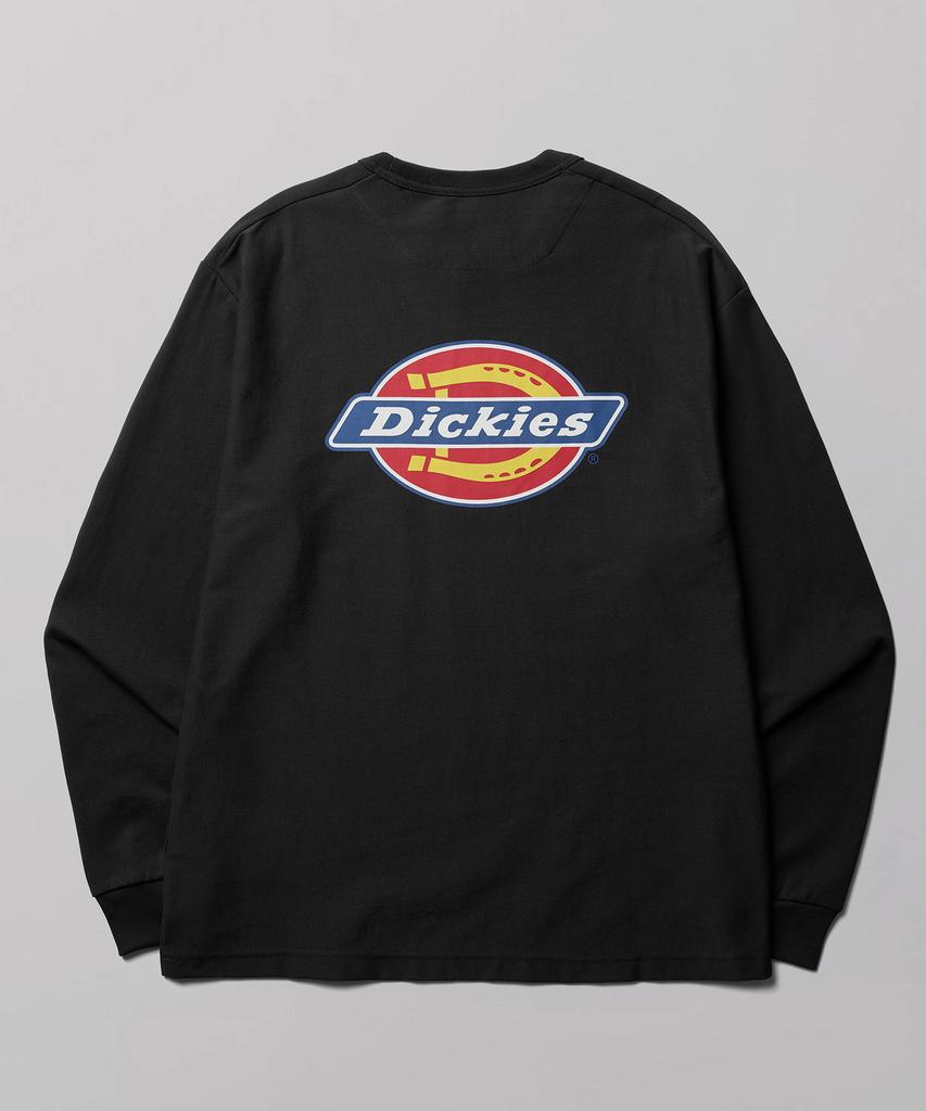 DICKIES Back Tree Logo Long Sleeve Black