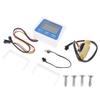 Flowmeter Digital LCD Display Water Flow Sensor Meter Flowmeter Rotameter Temp