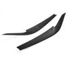 Black ABS Headlight Eyebrows for BMW G30 - Front Left & Right Eyelids Decor