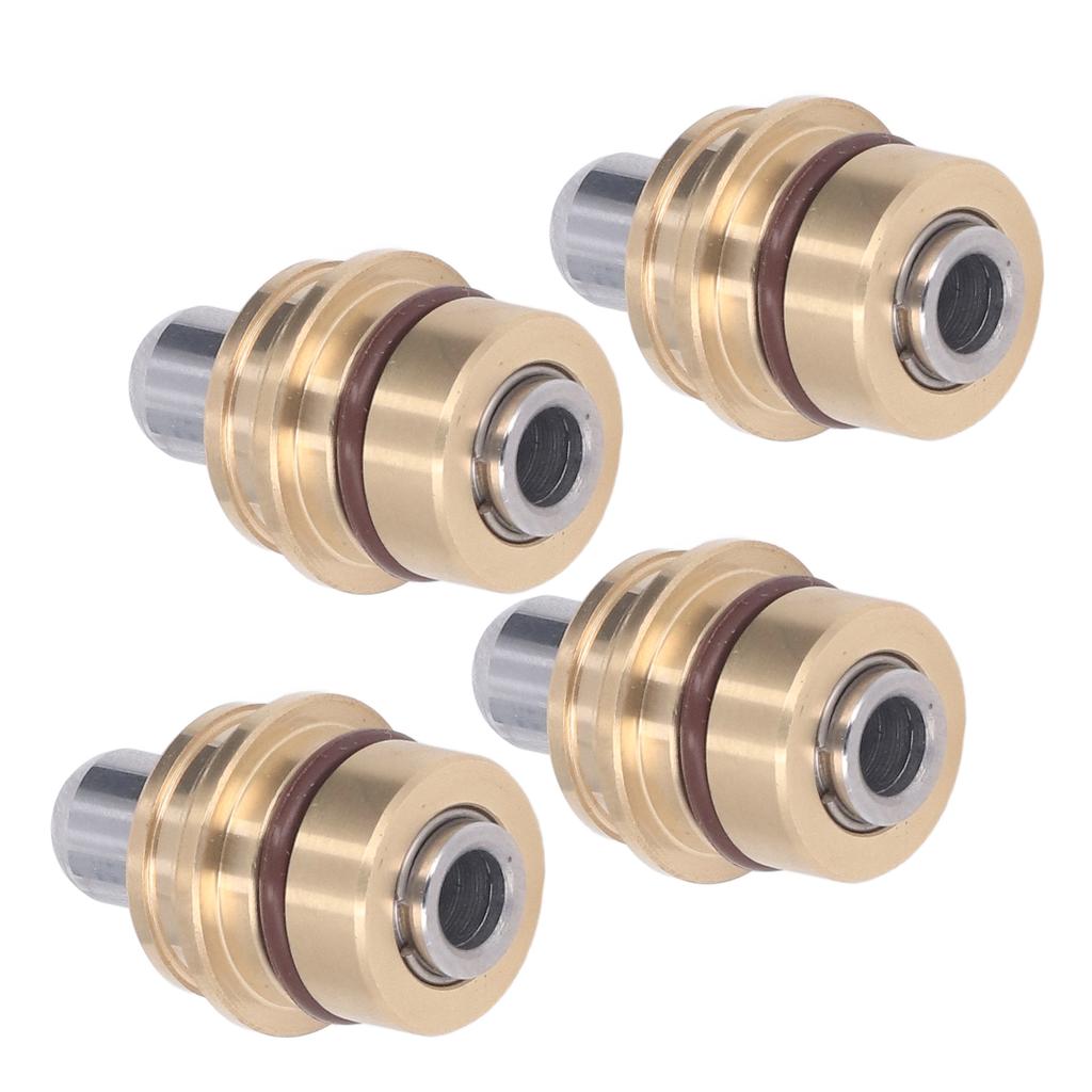 4 STÜCKE Joystick Griff Knopfkopf Gummidichtung Metall Schubstange Knopf für Sany 60 Bagger