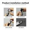 Luxury Car Keychain Key Chain Buckle Key Ring Gift For Man Women For Opel Insignia Astra G J F K Vectra C H Corsa C B D Omega