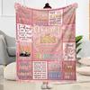 90th Birthday Celebration Blanket Soft Warm Cozy Perfect for Office Chair Office Bedding for All Occasions Playful Design