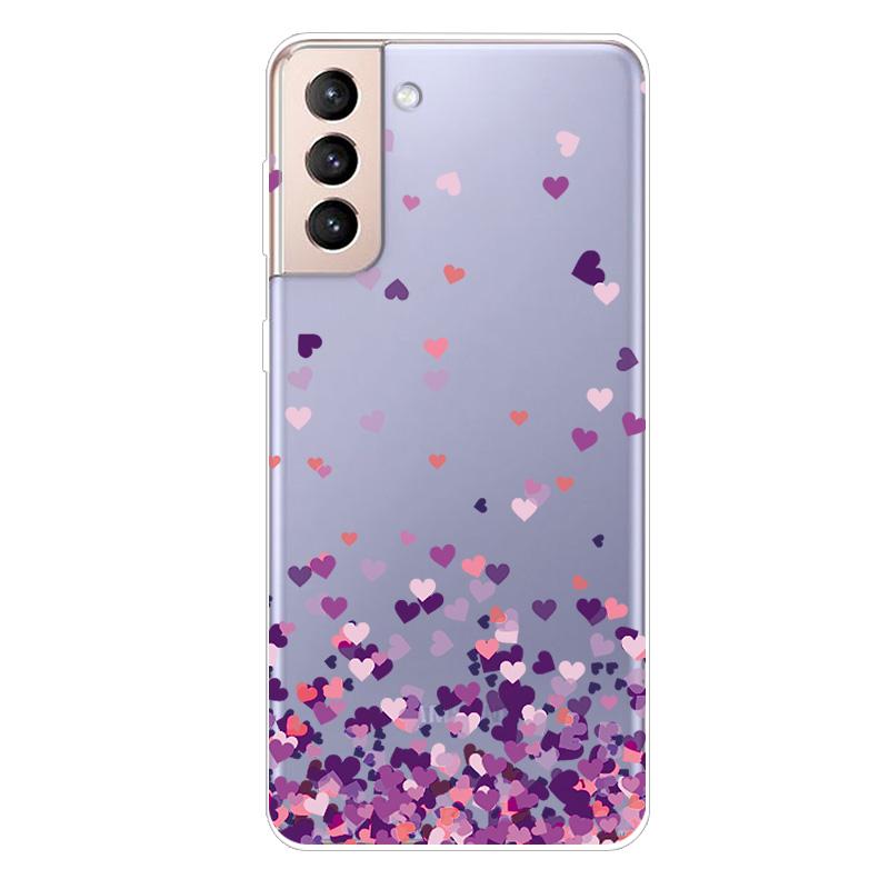 For Samsung S21 FE Case TPU Silicone Soft Clear Case for Samsung Galaxy S 21 / S21 Plus 5G Cover S21 Ultra FE Transparent Coque