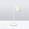 Lampka Biurkowa Nowoczesna Beżowa Ruchomy Karbowany Reflektorek Włącznik 1Xgu10 10W Karbon Sollux Lighting