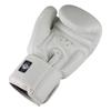 Twins Echte Leder Boxhandschuhe BGVL-3 Weiß 14oz