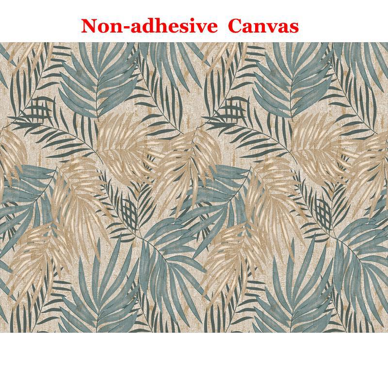 

3D Wall Mural Plant Leaf Pastoral Wallpaper Bedroom Living Room TV Background Waterproof Canvas Fabric Painting Wall Art 300cm (W) x 200cm (H)