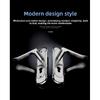 Universal Stainless Steel Indoor Door Lock Adjustable Wooden Door Handle for Bedroom Security Tamper-Free Household Safety