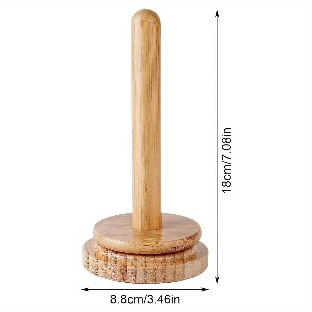 

1 шт. Бамбуковый диспенсер для пряжи, Базовая модель, Коричневый с роликовым подшипником, Держатель для шерсти, Подставка для пряжи для бесшовного вязания и рукоделия крючком 1PC