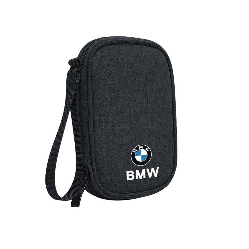 Car Key Organizer ID Card Earphone Storage Bag For BMW M3 M4 M5 G42 G30 G20 E39 E36 E87 E53 F44 F07 F34 G15 G16 G23 G22 F30 F20 Mkcr49