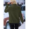 2026 Plush Half-Zip Sweatshirt - Cozy Fleece Hoodie W/ Kangaroo Pocket, Dog Walking to Coffee Run Athflow Essential