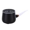 Pipe Aromatherapy Diffuser Humidifier Black Quiet Simulated Fire Essential Oil Diffuser with Smoke Rings Colorful LED
