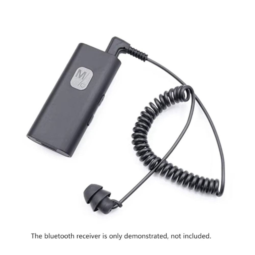 Flexible Cable Single Side Earphone Heavy Bass Single Headphones  Mobile Phone