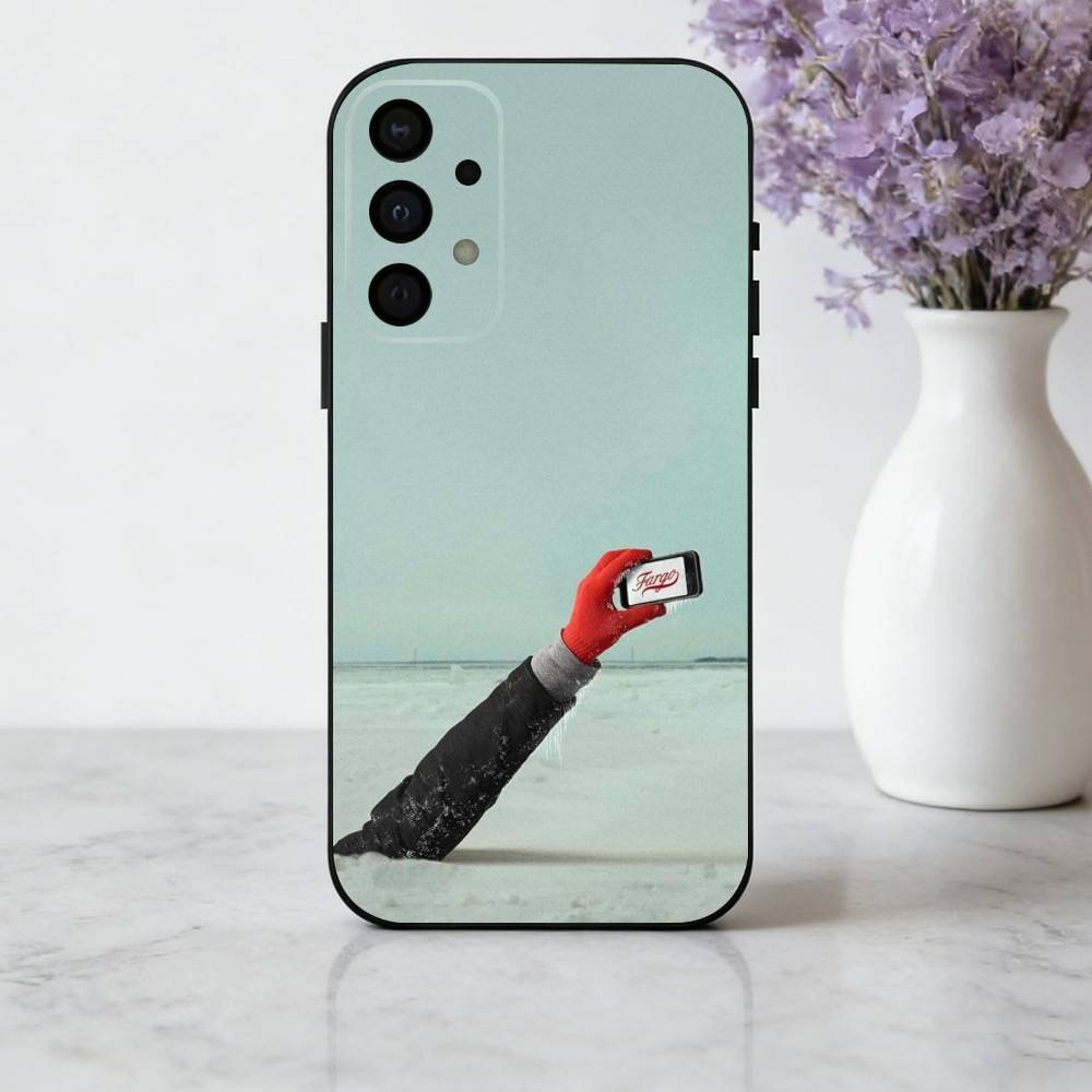T-TV F-Fargo-O Phone Case For Samsung Galaxy A73,A72,A71,A70,A53,A52,A51,Others Soft Black Cover