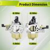 Carburetor Carb For Honda GX390 13hp/ GX340 11hp engine motor 16100-ZF6-V01