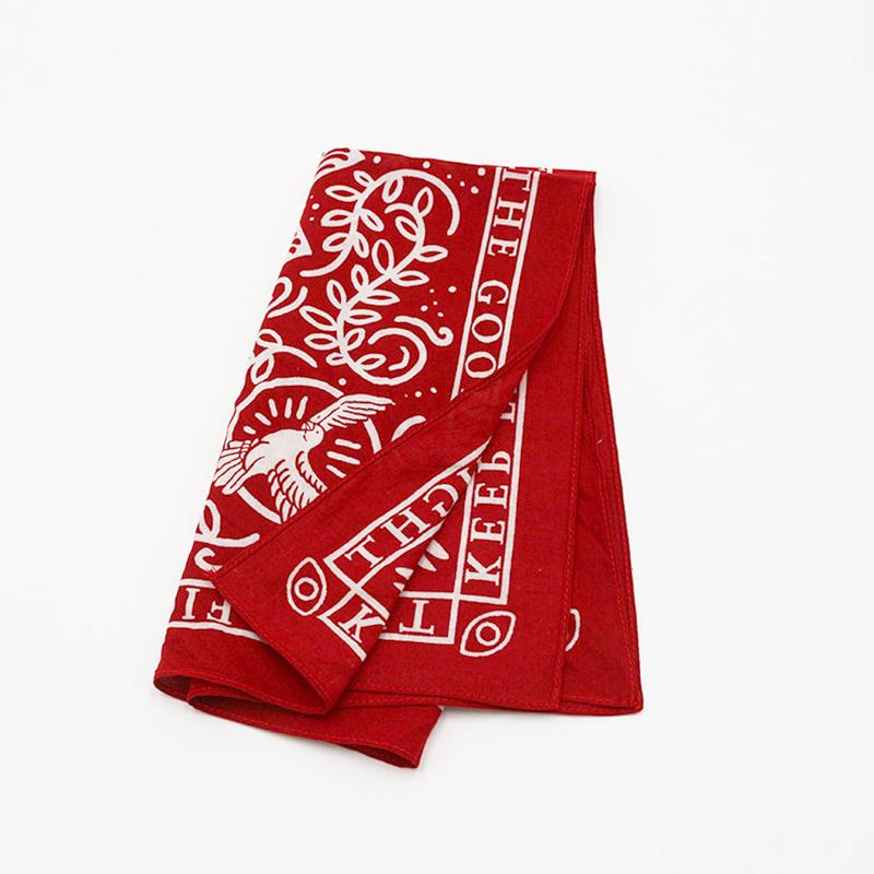 12Pcs/Pack Cotton Outdoor Street Dance Enthusiasts Hot Girl Turbans Bandana Headscarf Traveling 55X55CM Taking Photo