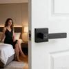 Privacy Door Handle Lock Heavy Duty Interior Bedroom Bathroom Office Door Knob with Lock for Home Security Safety