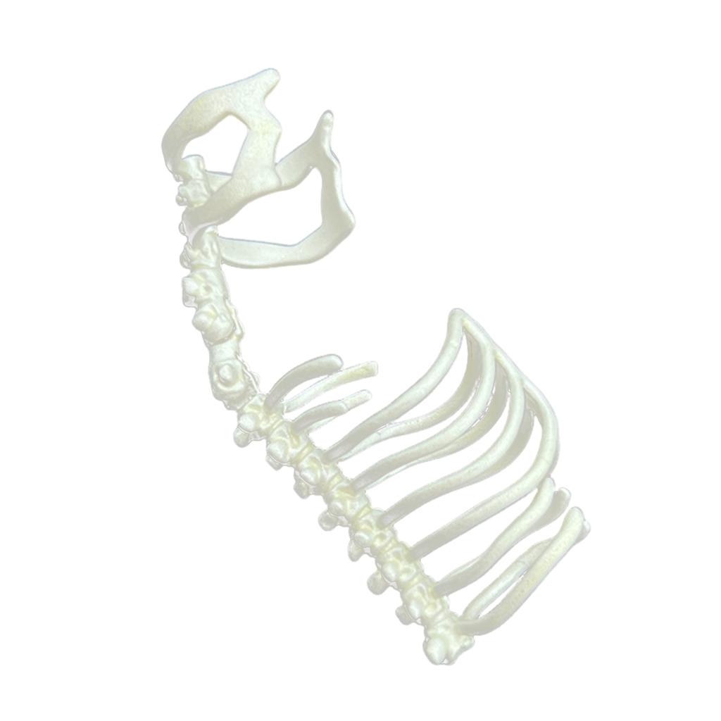 Adjustable Open Rings Unique Spine Designs Stylish Hollow Rings Suitable for Punk and Alternative Style Enthusiasts