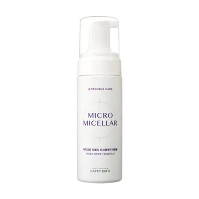 Happy Bath Micro Micellar Trouble Care Bubble Foam 150ml 1Pc/2Pcs