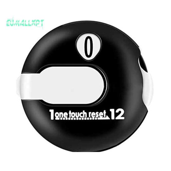 Golfräknare med ett tryck för återställning - Kompakt storlek, Bärbar, Golfräknare Klicker, Spelresultaträknare