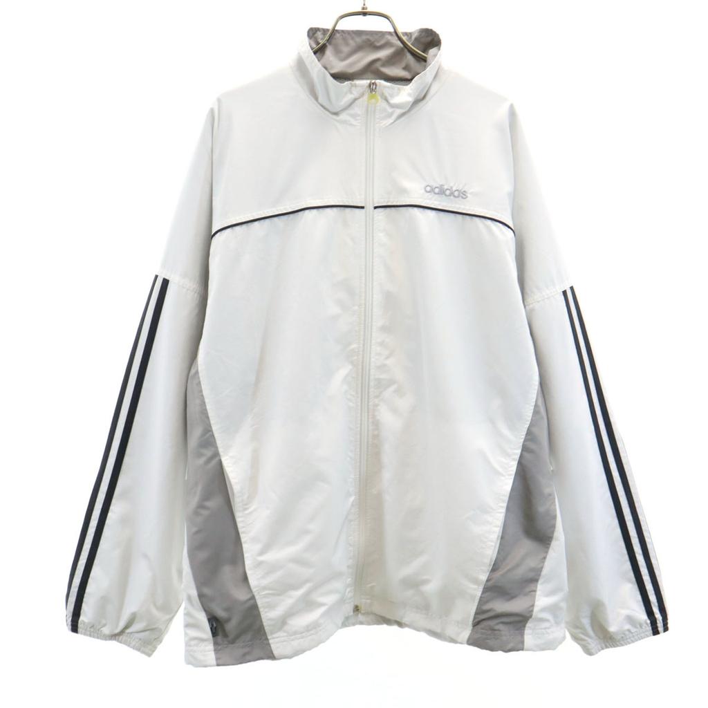 Adidas Made In Japan Windbreaker O White System Mesh Lining Men's Used