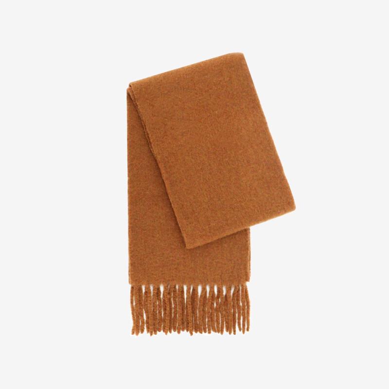 CEENIU Women's YM07 Premium Lambswool Tassel Scarf
