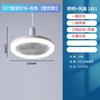 LED Fan Light Modern Simple Fan Lighting Dual-purpose Integrated E27 Screw Fan Lamp