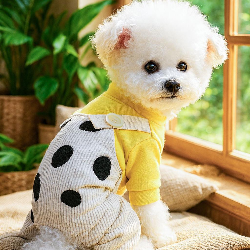 Pet Circle Dog Quad Pet Clothing Clothing Good Friend Overalls Collection