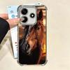 Ferghana Horse Animal Plating Phone Case For Xiaomi Redmi Note 14 15 Pro Plus 13 12 11 11S 11T 10 9S 9 5G Anti-Fall Airabag Cove