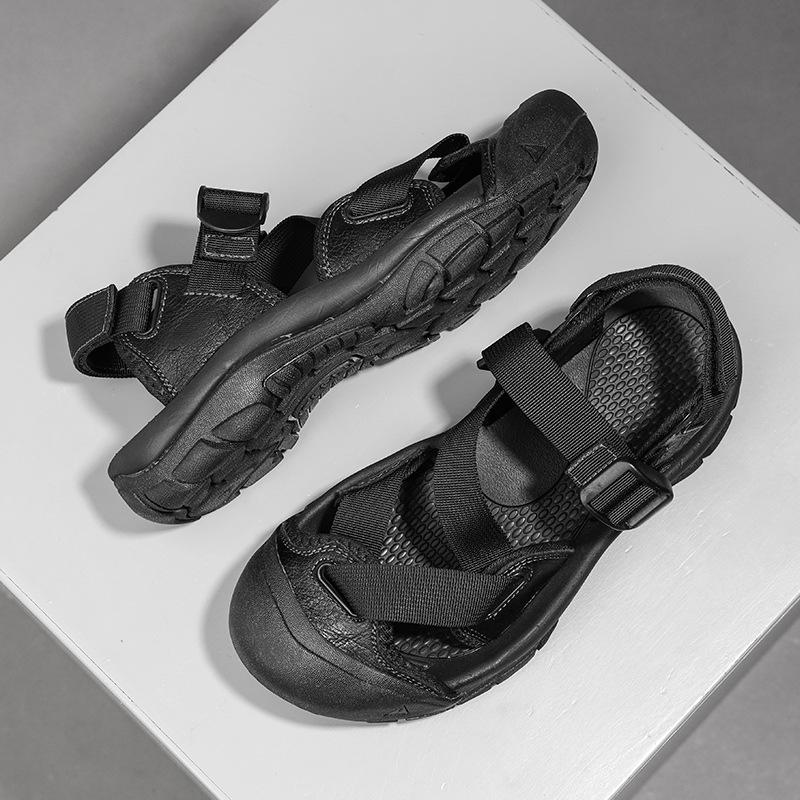 Sandalen Sommer Wat Schuhe atmungsaktiv rutschfest Outdoor Sport und Freizeit Taschenkopf Strandschuhe
