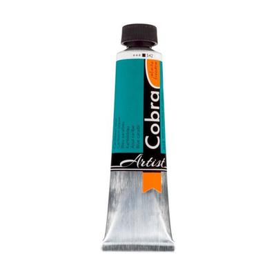 Oil Paint - Cobra - Artist - Caribbean Blue - 542 - 40ml Tube